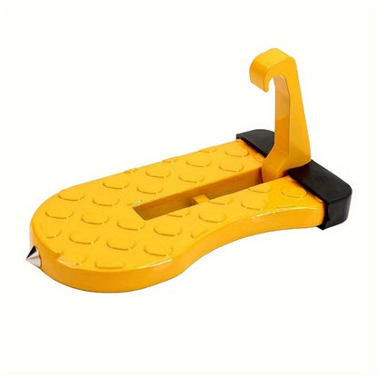 [Foldable Car Step] Aluminium Alloy Multifunction Foldable Car Door Step Hook | Roof Rack Step Universal Latch Hook Foot Pedal Safety Car Accessory