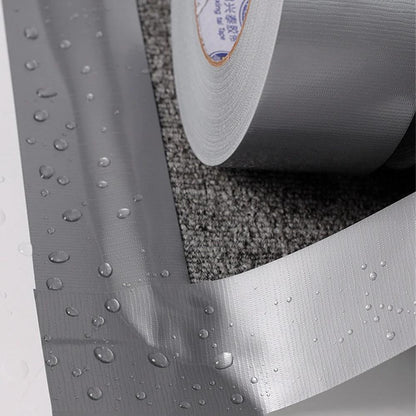 [Heavy-Duty Fabric Tape] Ultra Strong Fabric Duct Tape - Water-Resistant Heavy-Duty Industrial Adhesive Tape for Securing Carpets, Fixing Floors, And Grouping Items. to Tear, Resistant to Oil & Heat, Leaves No Residue, Suitable for Various Surfaces