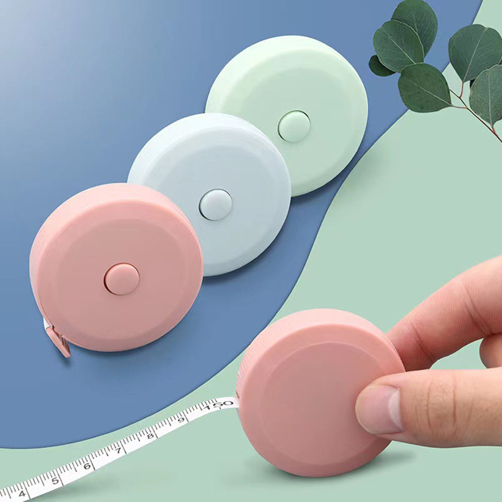 1pc 60-inch (59.06inch)  Soft Tape Measure, Retractable, Double-Sided, Portable Body & Fabric Measuring Tape for Sewing, Tailoring, And Knitting Crafts, Cut Measurement