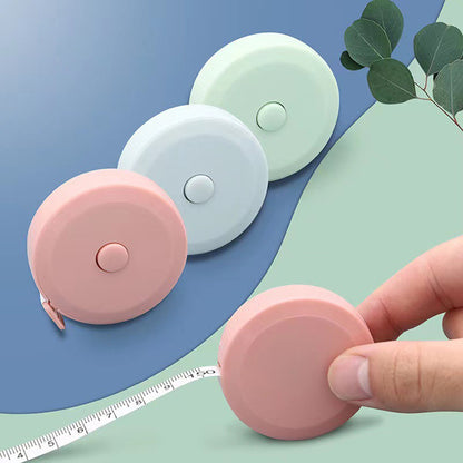 1pc 60-inch (59.06inch)  Soft Tape Measure, Retractable, Double-Sided, Portable Body & Fabric Measuring Tape for Sewing, Tailoring, And Knitting Crafts, Cut Measurement