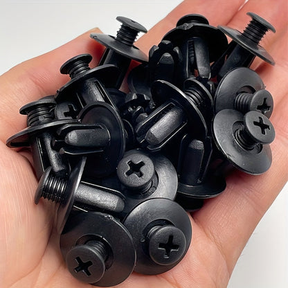 50 Universal Car Fasteners - Durable Plastic Interior and Trunk Clips, Easy to Install, Versatile Use