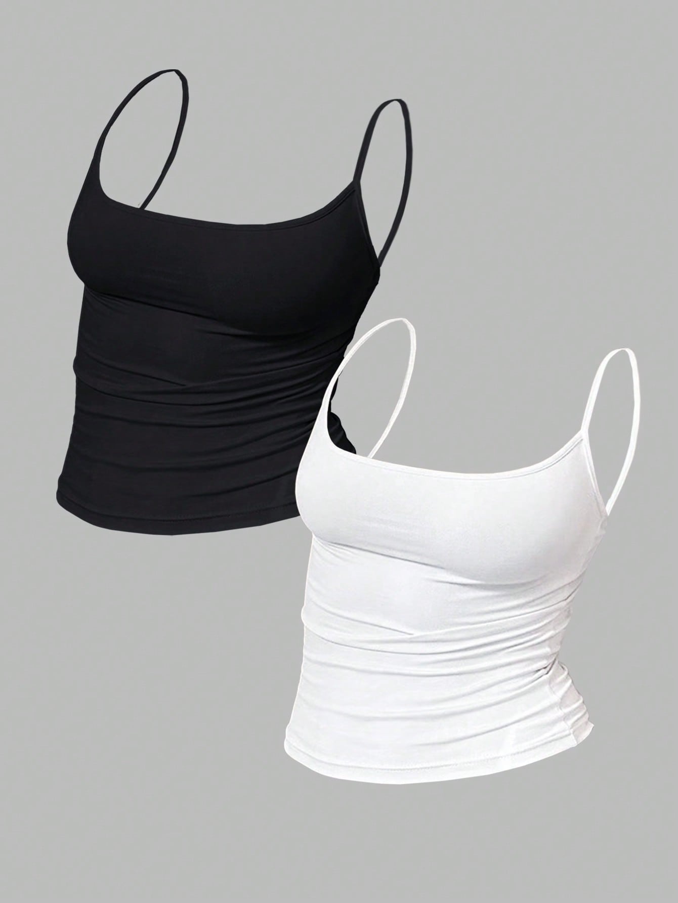 Zyxie Women's Casual Versatile Solid Color Slim Fit Camisole