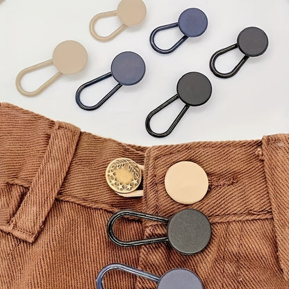 6pcs Adjustable Waist Extension Clips - And Pants Waist Extenders, Durable Plastic Buckles, Suitable for Women'S Jeans, Skirts, Dresses - Casual And Formal Wear - Easy to