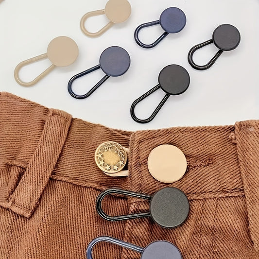 6pcs Adjustable Waist Extension Clips - And Pants Waist Extenders, Durable Plastic Buckles, Suitable for Women'S Jeans, Skirts, Dresses - Casual And Formal Wear - Easy to