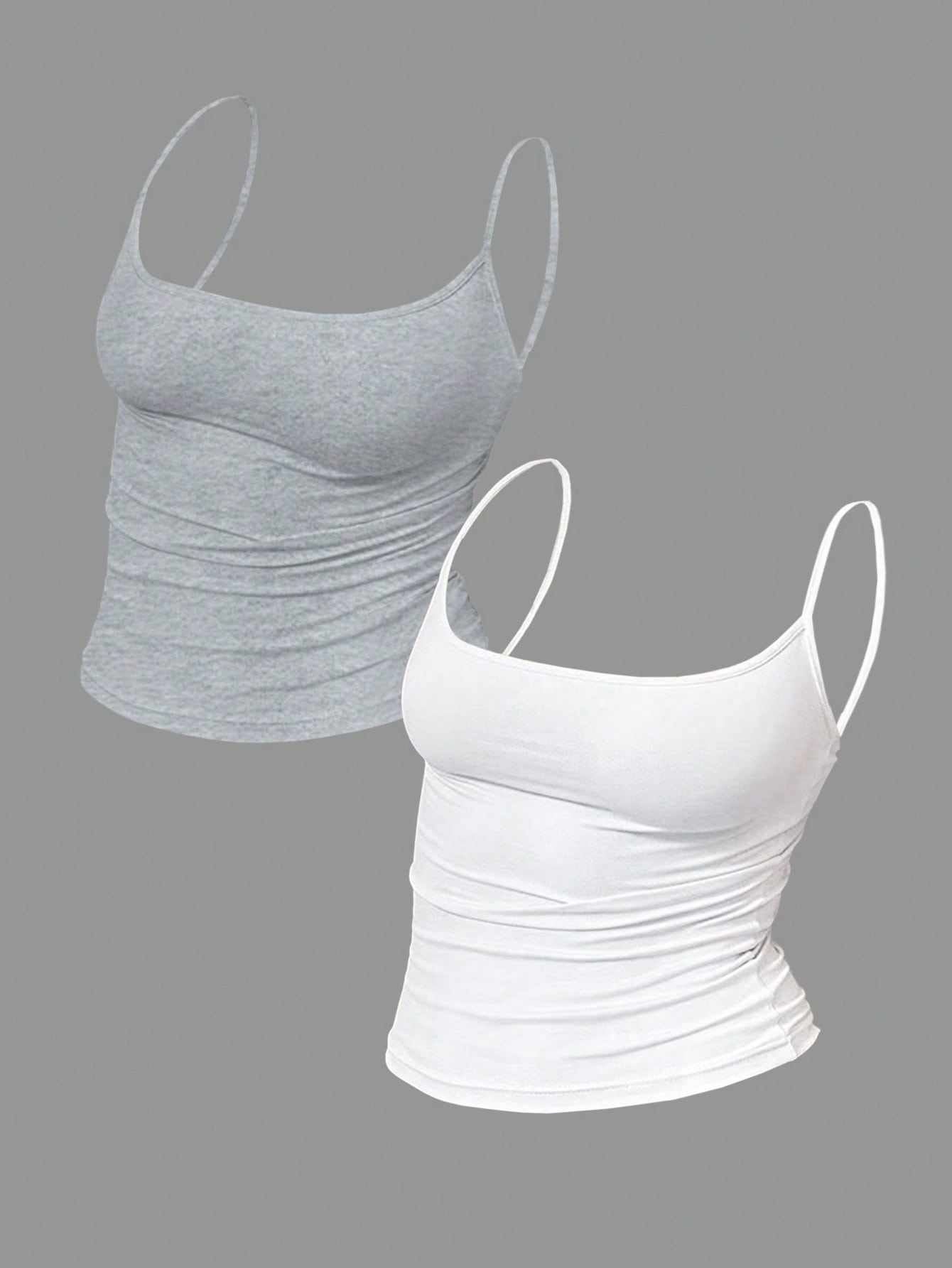 Zyxie Women's Casual Versatile Solid Color Slim Fit Camisole