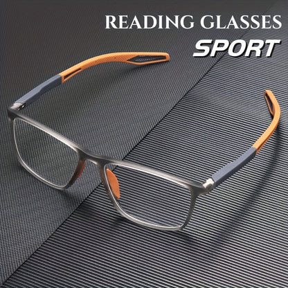 TR Sport Reading Glasses Ultralight Reading Glasses Women Men Sighted Optical Glasses Achieve a Magnification