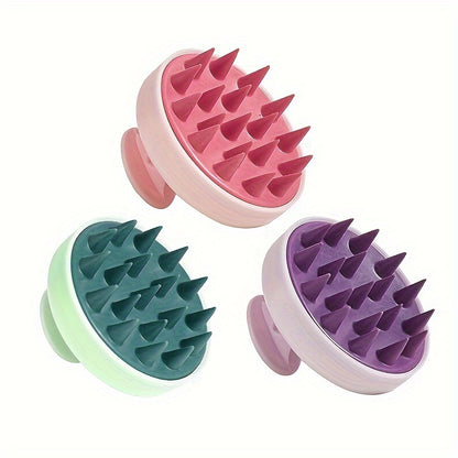 Scalp Massaging Hair Washing Brush, Silicone Comb, Hair Scratcher, Hair Washing Tool