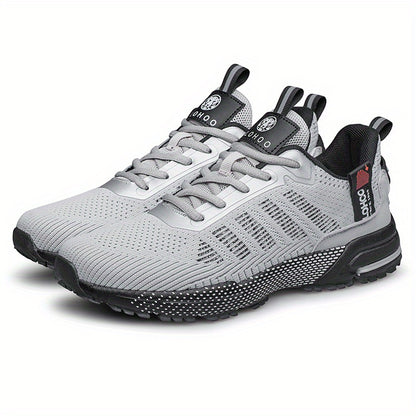 CLOHOO Special Edition Knit Upper Thick-Sole Secondary Foam Outsole Breathable Wear-Resistant Sports Casual Shoes