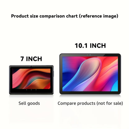 PRITOM 7-inch Android 13 Tablet with Protective Case, 4GB (2GB + 2GB Expanded) RAN 32GB ROM with Quad-Core Processor, Support for Memory Cards 1TB Expansion, HD IPS Display, Dual Cameras, Dual WiFi (2.4G + 5G), Tablet with Protective Case, New Tablet