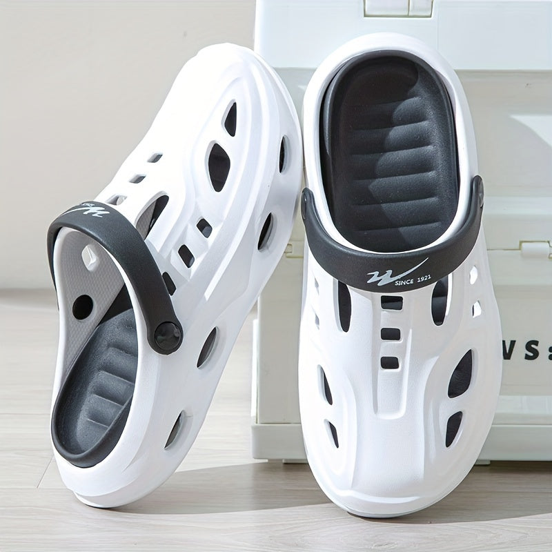 Men'S Summer 2024 New EVA Lightweight Slip-On Shoes with a Comfortable Feel, Suitable for Outdoor Activities, Beach Sports, And Driving, Featuring a Non-Slip And Durable Design