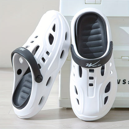 Men'S Summer 2024 New EVA Lightweight Slip-On Shoes with a Comfortable Feel, Suitable for Outdoor Activities, Beach Sports, And Driving, Featuring a Non-Slip And Durable Design