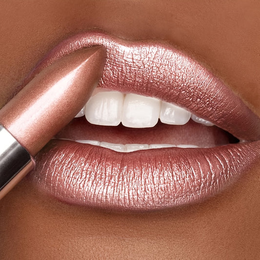Lip Color, Resistant to Water, Non-Tacky, Vibrant Shades, Long-Lasting Cosmetics, Shimmering, Glittery, User-Friendly, Ideal for Novices, Lip Shine
