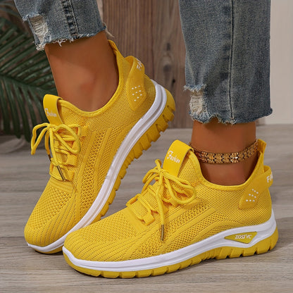 Plus-size Women's 2026 Spring/summer Mesh Casual Sneakers, Comfortable Lightweight Breathable Outdoor Running Shoes, Travel Vacation Camping Leisure Shoes, Women Shoes