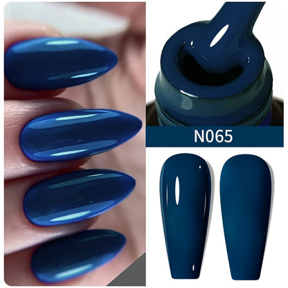 Plastic Bottle with 36 Colors - New Autumn And Winter Collection of Colorful Gel Nail Polish for LED, Popular And Durable Salon-Quality Nail Art