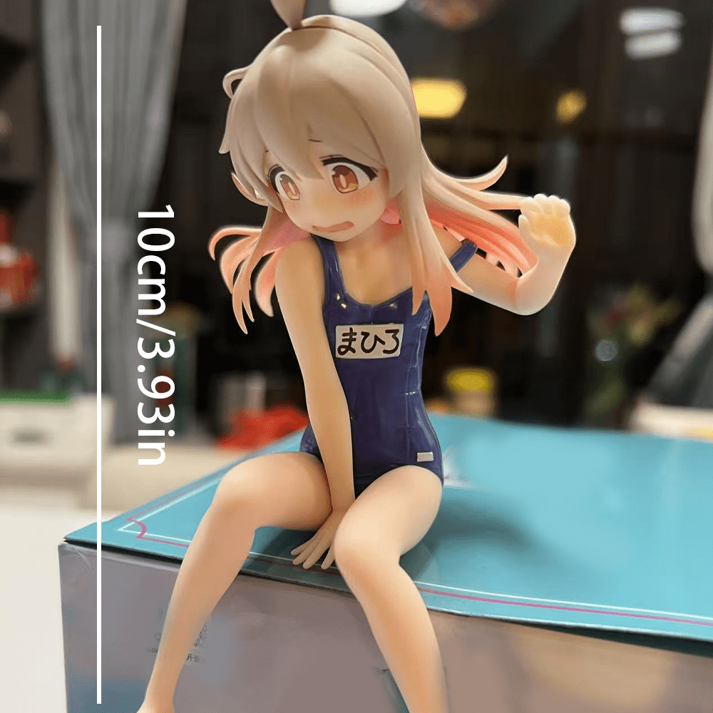 White Cute Anime Girl Japanese Doll Cartoon Model Figure Sculpture Boxed for Adult Anime Fans Holiday Gift