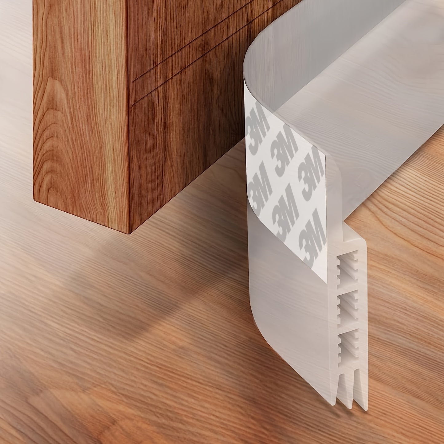 Draft Stopper for Doors, Weatherproofing Seal, Bottom Sweep for Both Exterior And Interior Doors, And a Noise And Dust Insulation Blocker for Garage Windows.