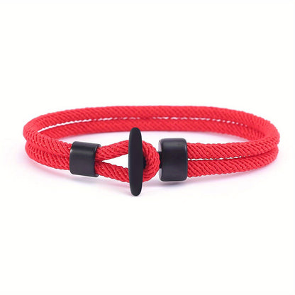 Milan Line Bracelet/Ocean Series/Anchor-Style Woven Rope Design/Crafted for Men And Women
