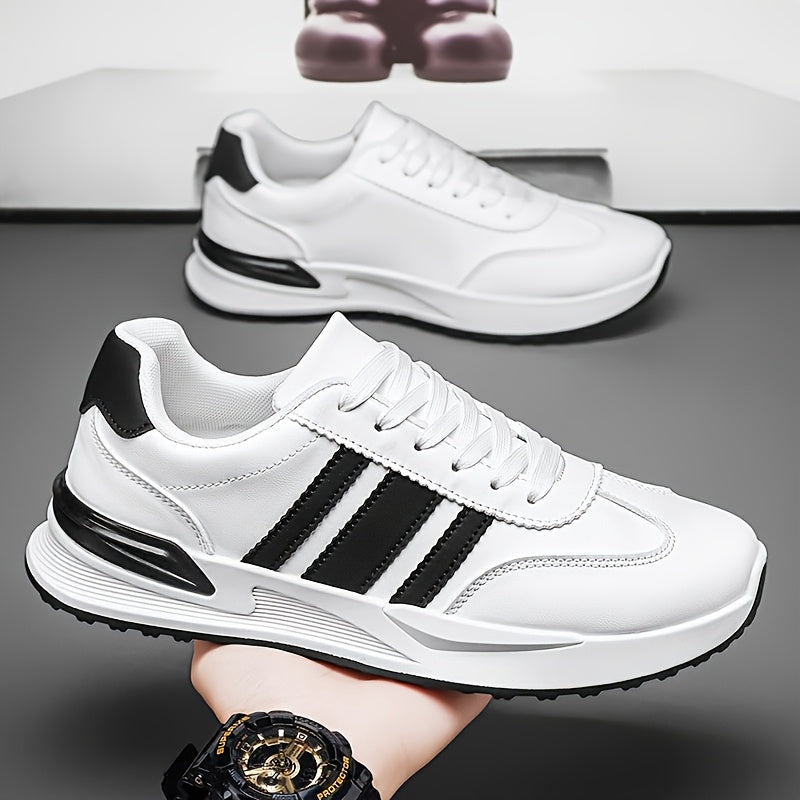 Men's Big Size Road Running Shoes, Outdoor Walking Shoes, Trendy Versatile Sports Casual Shoes, Low-Top Fashion Student Skate Shoes for All Seasons: Spring, Summer, Autumn