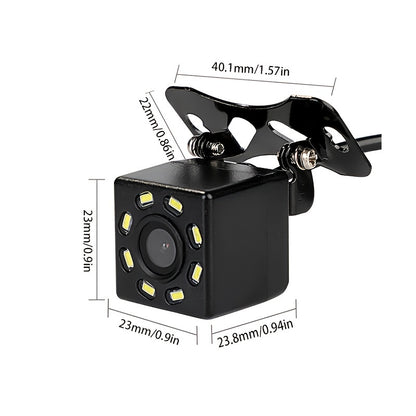 Car Rear View Camera Universal 4LED 8LED 12 LED Night Vision Reversing Automatic Parking Monitor CCD High-Definition Image