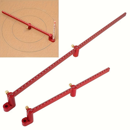 [Aluminum Scribing Gauge] 1pc Aluminum Woodworking Scribing Gauge | 320mm/550mm Center Finder Ruler | Lengthening Circle Ruler Compass for Woodturners Bowls Lathe Work