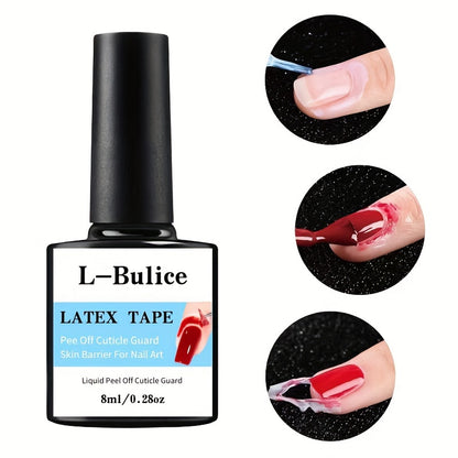 Nail Polish Spill Guard/Peelable Protective Product for Skincare Around The Nail Edges/Prevent Overflow During Nail Art