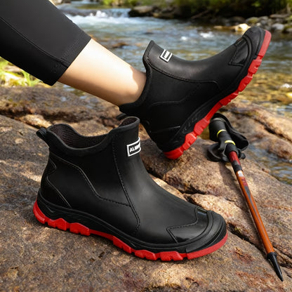 Fashionable Rain Boots | Unisex Ankle Boots - Available in All Sizes, Suitable for All Seasons, Lightweight And Comfortable, Perfect for Everyday Wear, Ideal for Outdoor Activities, Rainy Days, Muddy Areas, Music Festivals