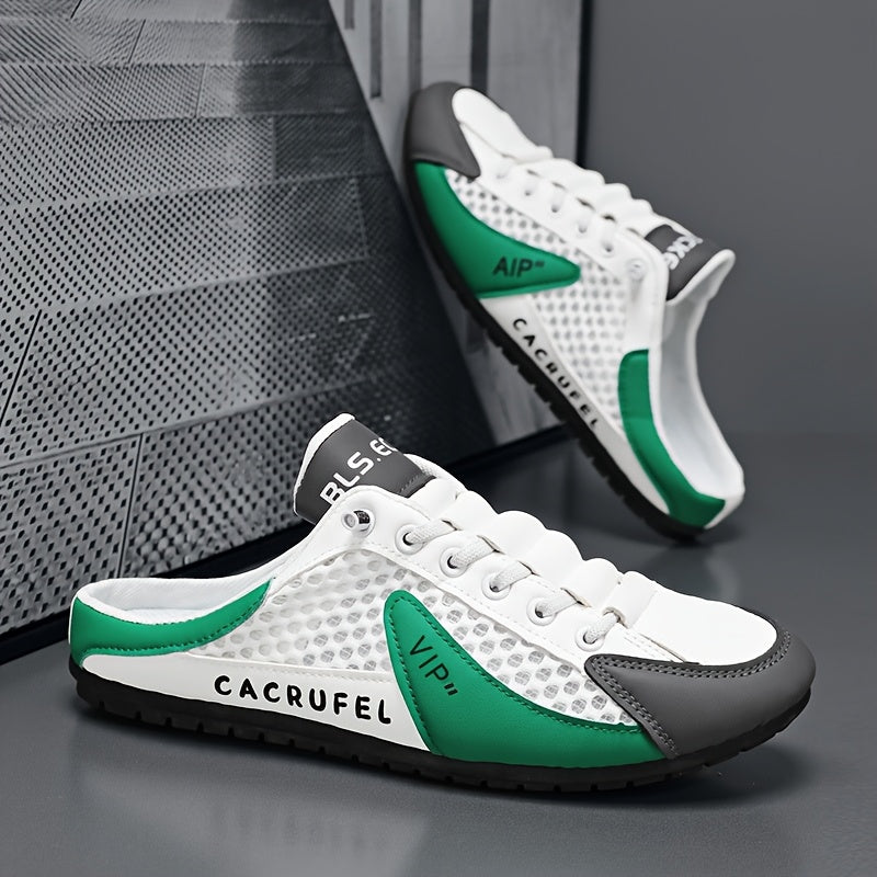 [Anti-Slip|Casual Shoes] Zhenyuezuo Anti-Slip Casual Shoes | New Fashion Versatile Half Slippers