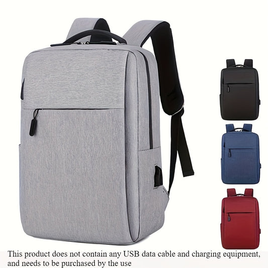 A Large-Capacity Travel Backpack - Made from Durable Oxford Cloth, Featuring Multiple Compartments, Adjustable Straps, And a Zip Closure Design, Making It Ideal for Commuting, Office Use, And Outings (Mixed Colors). Travel Backpack, Commuter Bag