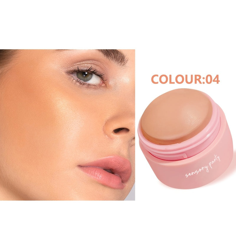 6 Color Blush Ball Peach Pink Blush Matte Mist Instant Makeup for Any Crowd to Enhance the Complexion and Make the Skin Look Flawless