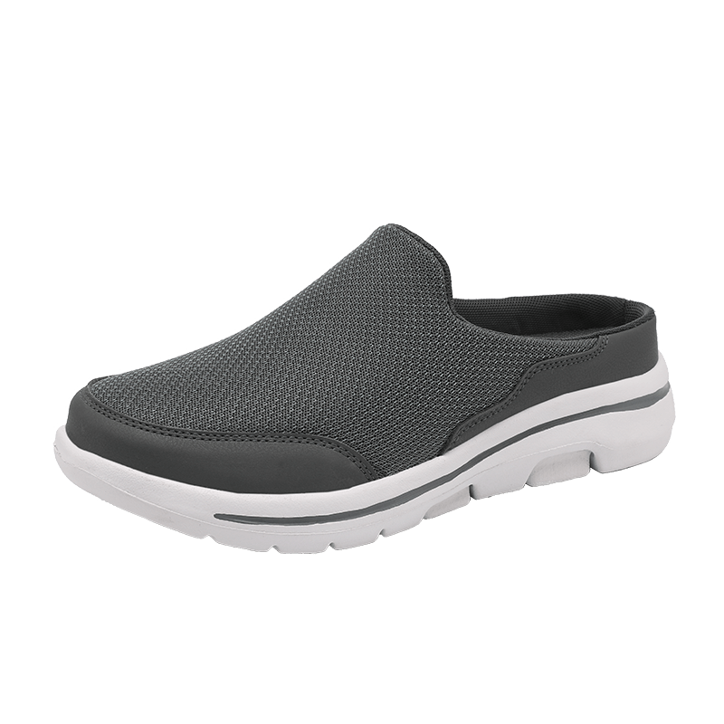 Men's Plus Size Lightweight Comfortable Mesh Casual Half-Slippers