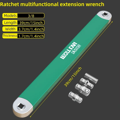 New Multifunctional Extended Ratchet Wrench/Dual-Purpose Quick Socket Universal Extension Set/All-In-One