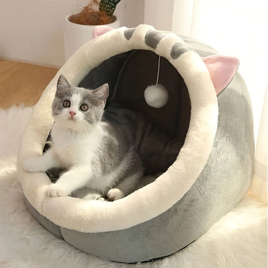 A Cute And Soft Cat Bed, Comfortable for Cats, Breathable for Sleeping, Suitable for Cats of All Sizes to Use Throughout The Year