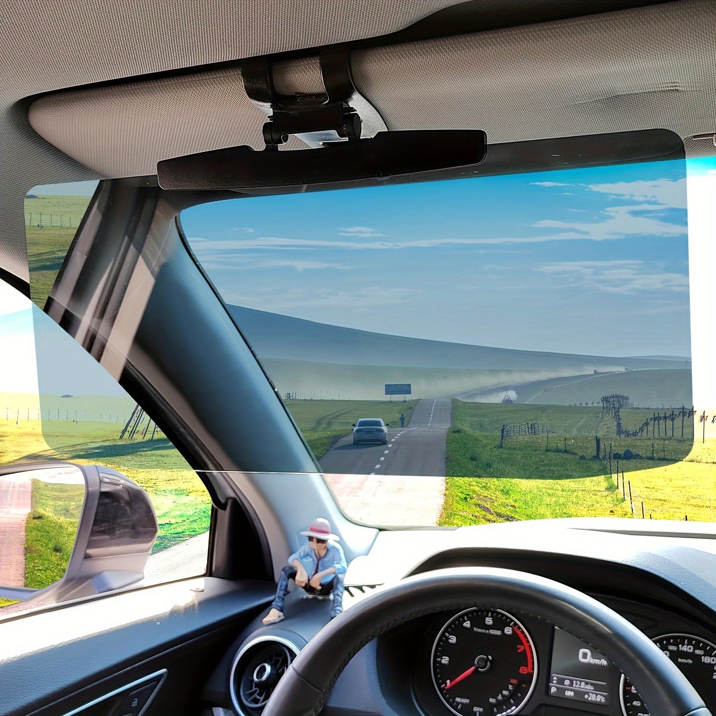 Car Sun Visors, Universal Anti-Glare Polarized Visor Extenders Are Easy to Install. The UV400 Car Sun Visor Extender Prevents Glare, UV Rays, And Stray Light, Ensuring Safe Driving