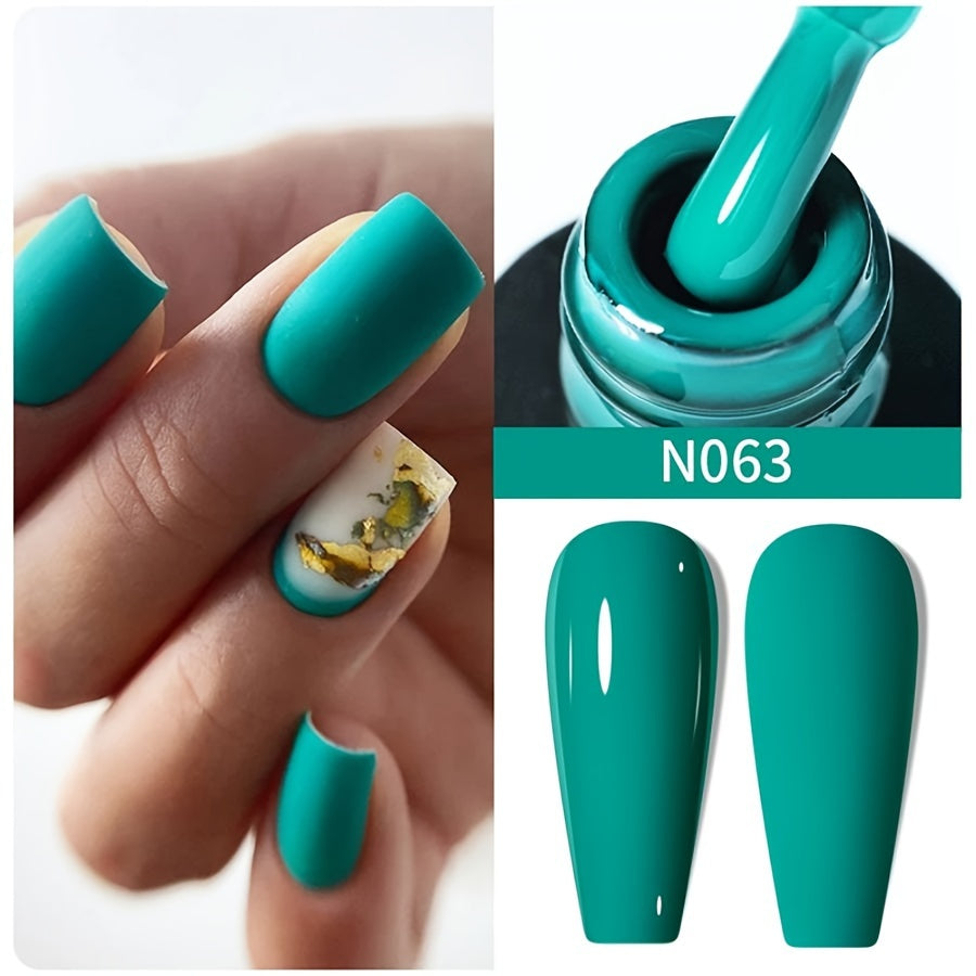 Plastic Bottle with 36 Colors - New Autumn And Winter Collection of Colorful Gel Nail Polish for LED, Popular And Durable Salon-Quality Nail Art