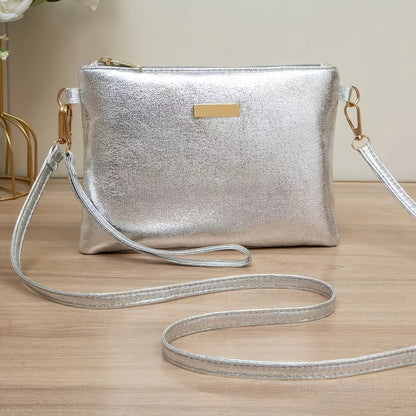 Elegant Lace Crossbody Bag, Intricate White Lace Patterns with Simple Nude Strap, Feminine Charm, Perfect for Spring and Summer, Complements Dresses or Casual Outfits, Not Washable