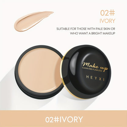 Full-coverage Concealer for Mature Skin - Ideal for Natural Makeup to Cover Dark Circles, Spots, Marks, and Tear Troughs, with Long-lasting Matte Finish