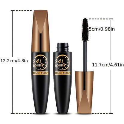 1pc 8D Fiber Lash Mascara Waterproof Mascara for Eyelash Extension Black Thick Eye Lashes Curler Cosmetic