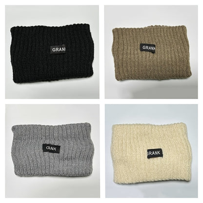 Single Women' Headband - Braided Winter Ear Warmer & Turban, Soft Warm Hat for Weather, Elegant & Cute Solid Color Knitwear for Daily Use & Special Events,