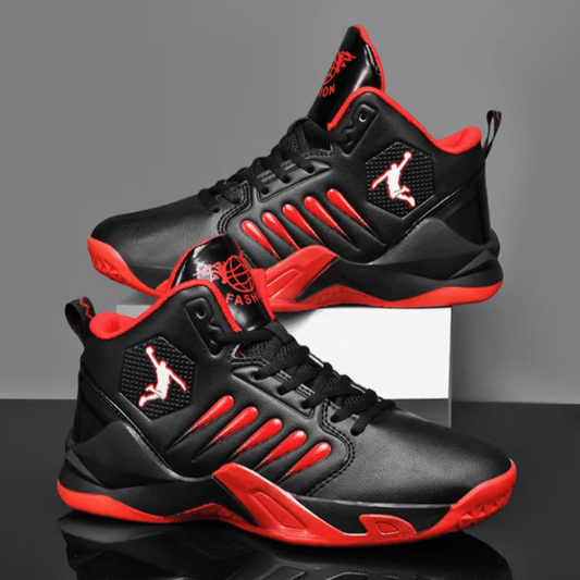 [Breathable | Comfortable] MINZHE YL | Breathable Comfortable Basketball Shoes | Non-Slip Durable Tennis, Road Running, Fitness Training Shoes | Mid-Top Design, All-Season, Unisex