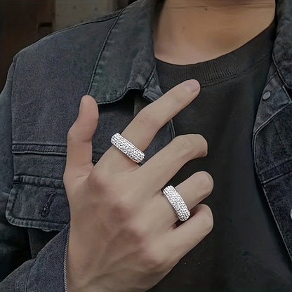 Titanium Steel 1pc Ring - For Couple Christmas Gift - Unisex for Men and Women
