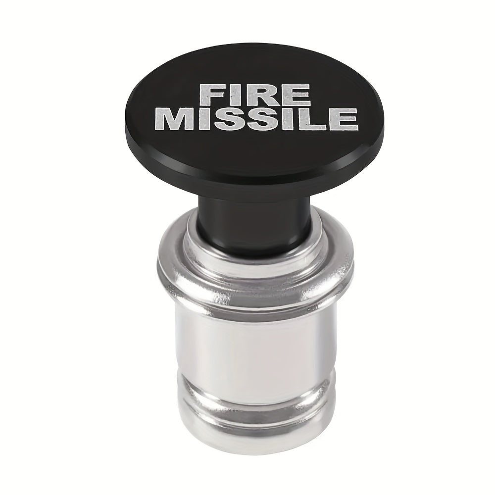 EJECT Fire Missiles Button Car Car Plug, 12 Volt Car Car Plug Replacement, Car Interior Decoration, Fits Most Vehicles, Without Battery