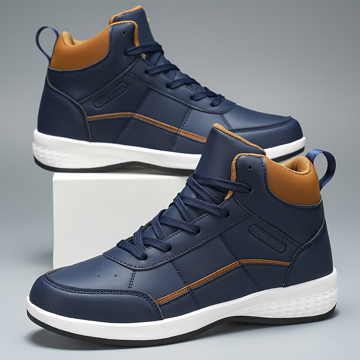 Men's High-Top Casual Outdoor Hiking Fashion Shoes