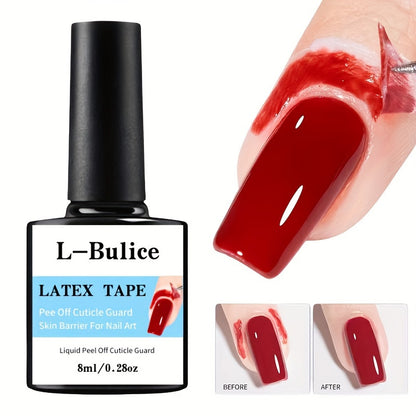 Nail Polish Spill Guard/Peelable Protective Product for Skincare Around The Nail Edges/Prevent Overflow During Nail Art