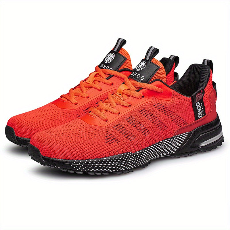 CLOHOO Special Edition Knit Upper Thick-Sole Secondary Foam Outsole Breathable Wear-Resistant Sports Casual Shoes