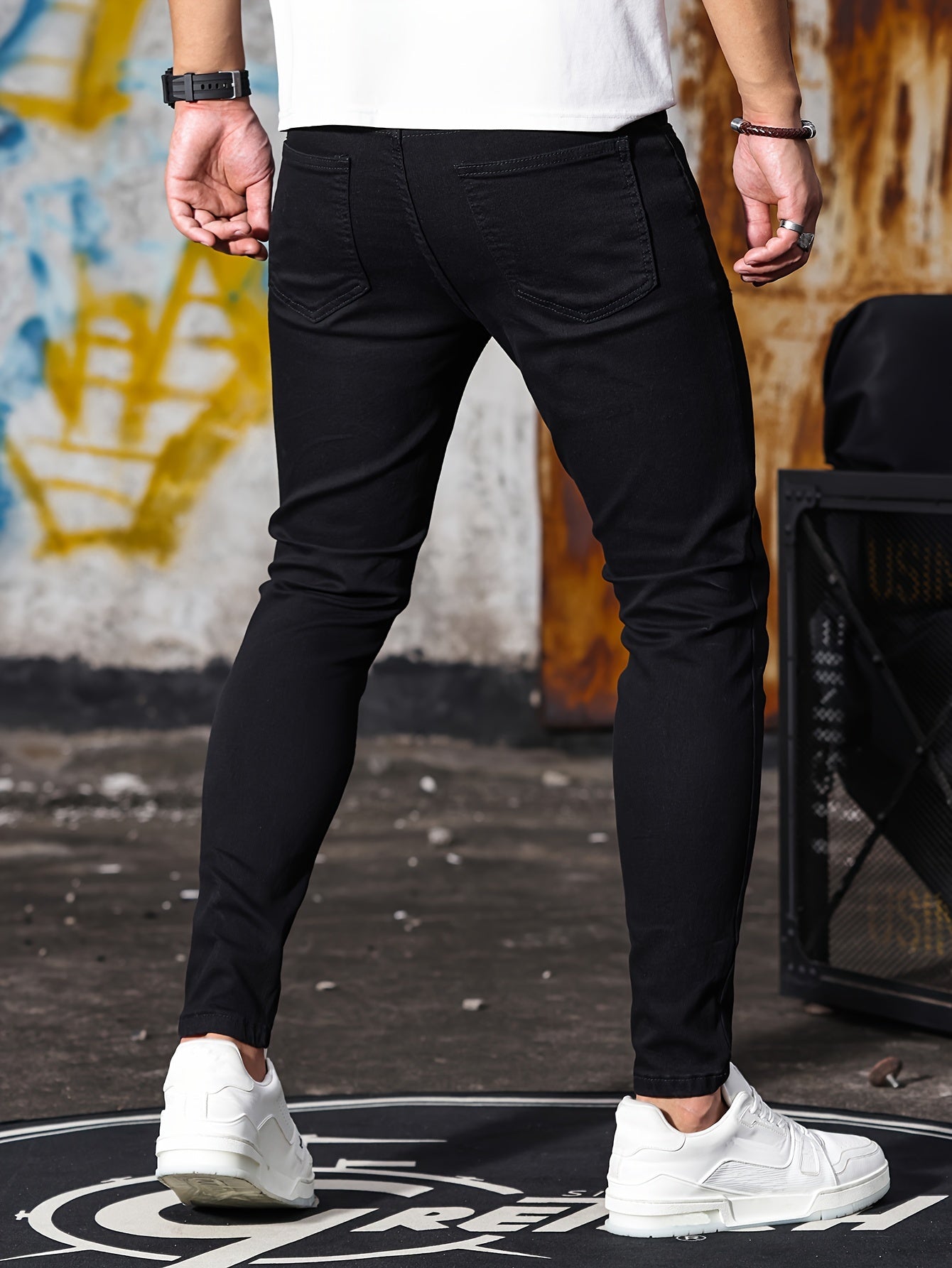 Men'S Stylish Stretchy Skinny Jeans