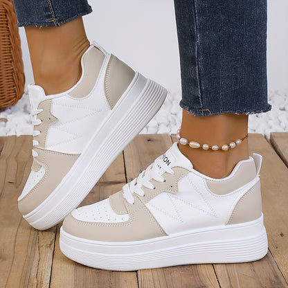 Women'S Wedge Sneakers, Casual Athletic Shoes with Hidden Height Increase.