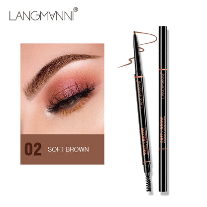 Smooth Long-Lasting Ultra-Fine Wild Eyebrow Pencil - Easy to Apply