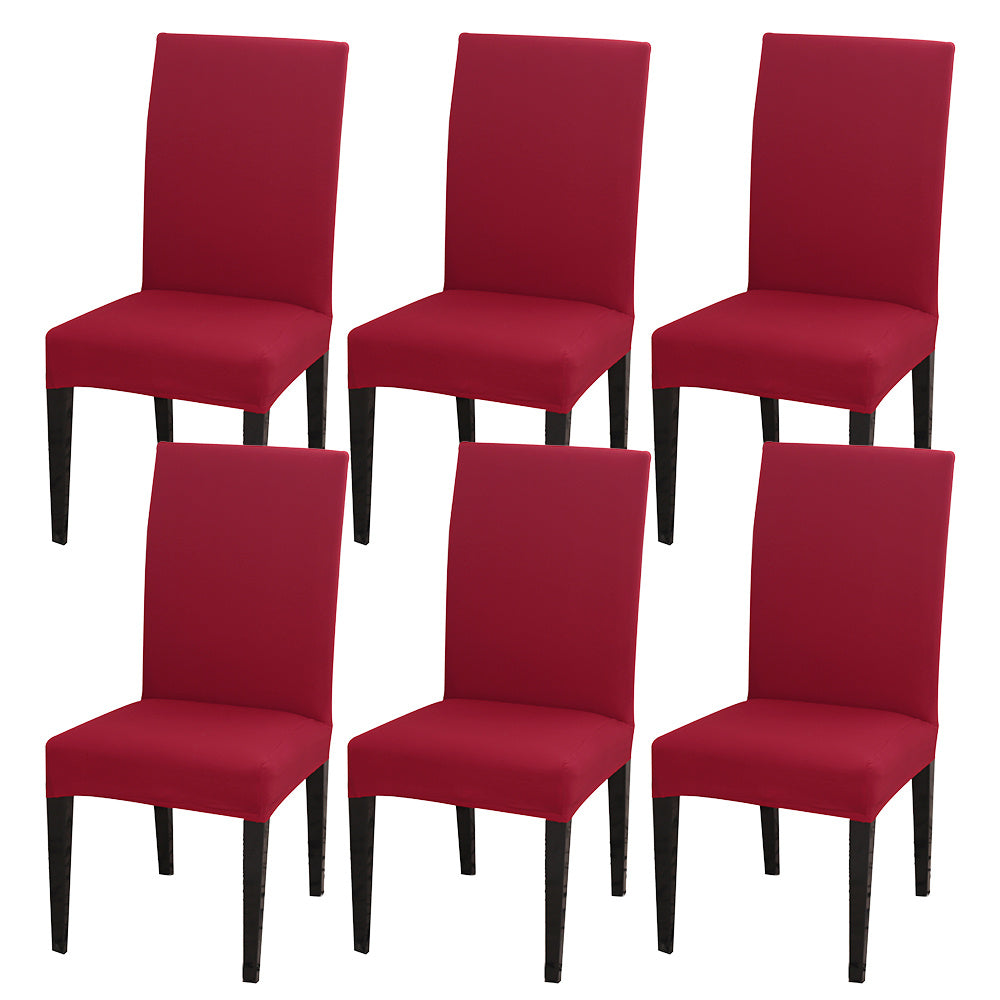4-Piece/6-Piece/8-Piece/10-Piece/12-Piece S-Size Elastic Kitchen Chair Covers for Home Use