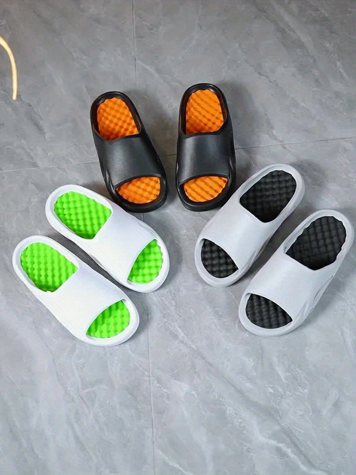 Men'S Large Size Breathable, Comfortable, Lightweight, And Durable Sandals with a Stylish Print, Featuring a Round Toe, Open Toe, Thick Sole, And Easy Slip-On Design. Suitable for Daily Commuting, Home Leisure, Hiking Outdoors, Travel Vacations