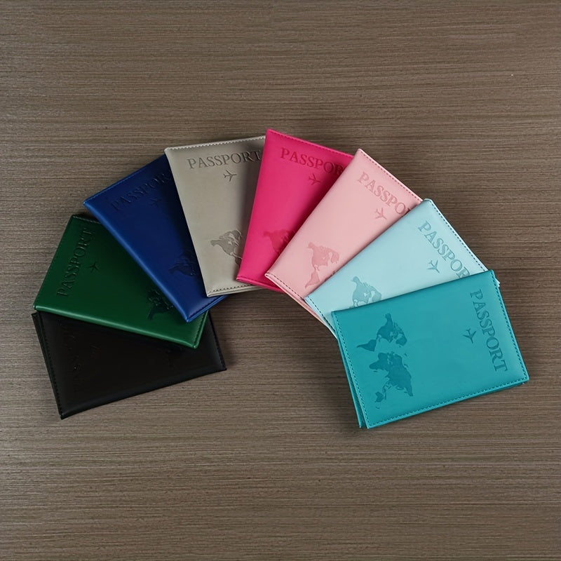 [PU Passport Holder] Minimalist Passport Holder | Convenient PU Passport Protection Case In, Sweet Style